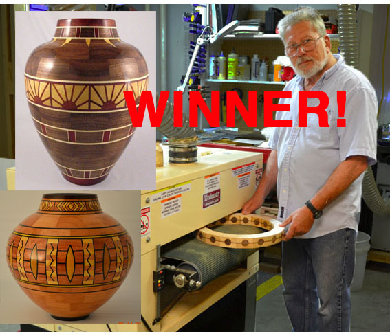 PHOTO CONTEST WINNER! Pete Marken's a WINNER in our Drum Sander Photo Contest. His full article -- his photos and story -- is featured on our Drum Sander Blog. YOU could be our next winner!